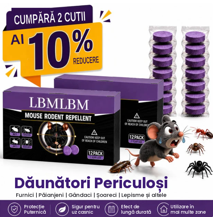 ✅ Produs NOU in Romania Discuri complet naturale cu mentă și scorțișoară pentru alungarea dăunătorilor și rozătoarelor 🕷️🐍