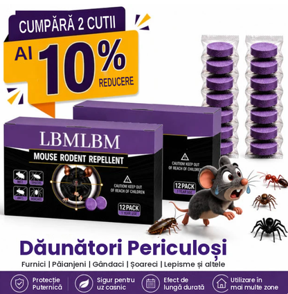 ✅ Produs NOU in Romania Discuri complet naturale cu mentă și scorțișoară pentru alungarea dăunătorilor și rozătoarelor 🕷️🐍